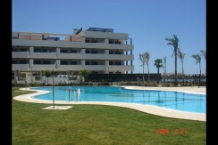 Jardin y piscina, Lagomar 1D, Almerimar, El Ejido, Playa