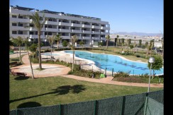 Jardín y piscina, Lagomar 2C, Almerimar, El Ejido, Playa