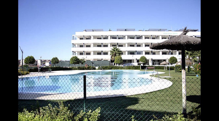 Jardín y piscina, Lagomar 2C, Almerimar, El Ejido, Playa