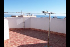 Vistas desde terraza común, Escudero 1.1, Roquetas de Mar, Playa