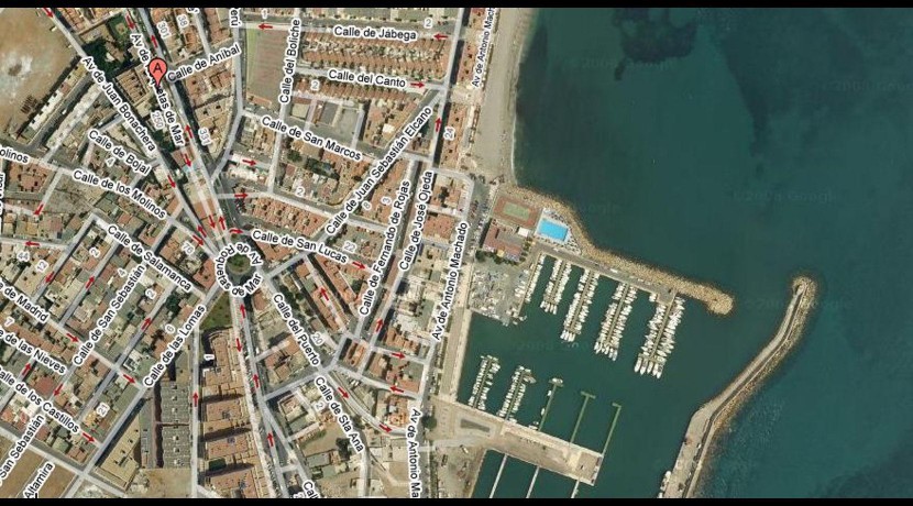 roquetas-de-mar-edificio-milan-mapa-vista-aerea