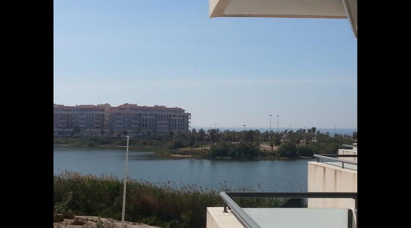 Vista desde terraza, Lagomar 2C, Almerimar, El Ejido, Playa
