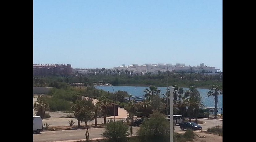 Vista desde terraza, Lagomar 2D, Almerimar, El Ejido, Playa